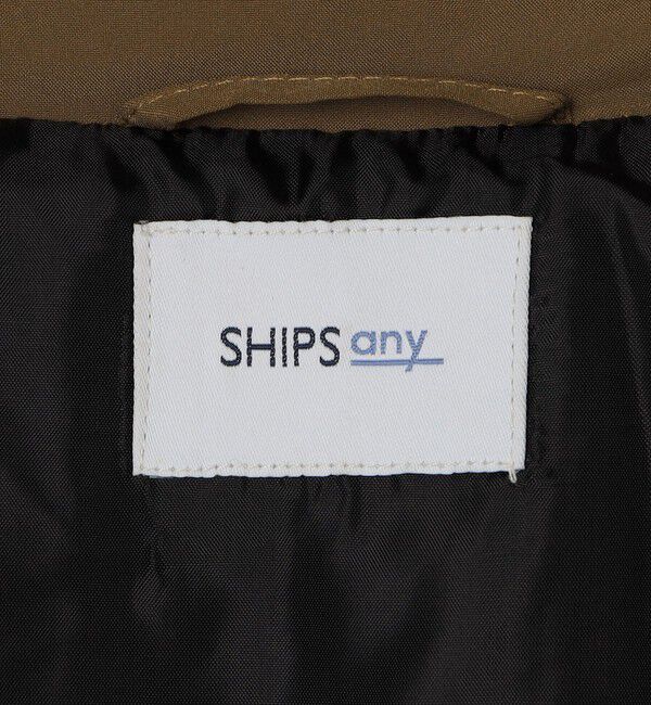 SHIPS any「【WEB限定】SHIPS any:〈撥水/防風/洗濯機可能〉オールウェザー SORONA(R) 中綿 スタンド ブルゾン◇」|ブルゾン・スタジャン|