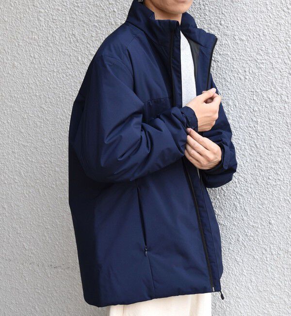 SHIPS any「【WEB限定】SHIPS any:〈撥水/防風/洗濯機可能〉オールウェザー SORONA(R) 中綿 スタンド ブルゾン◇」|ブルゾン・スタジャン|