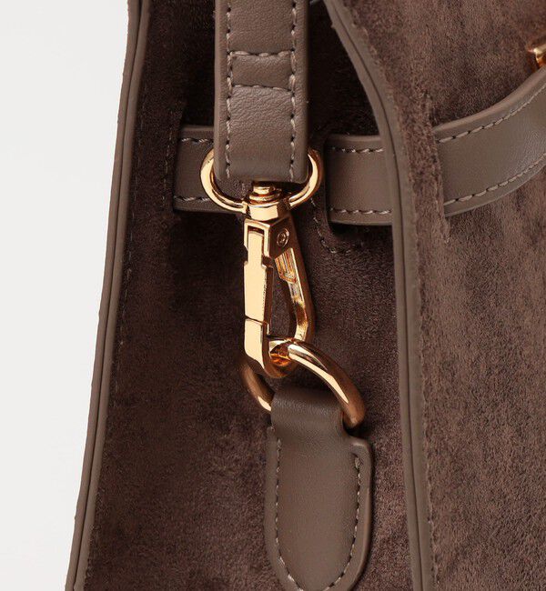 quaranciel「quaranciel: ベルトデザイン スクエア ショルダー バッグ」|ショルダー・メッセンジャー|