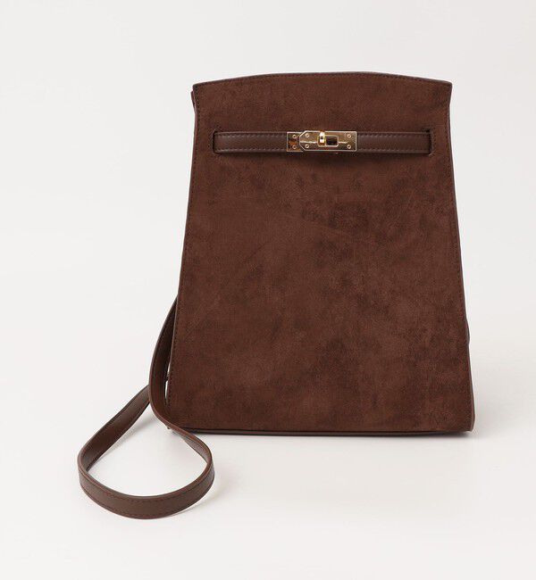 quaranciel「quaranciel: ベルトデザイン スクエア ショルダー バッグ」|ショルダー・メッセンジャー|