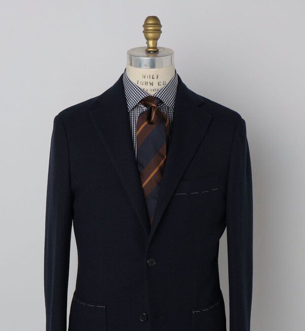 SHIPS「【SHIPS別注】TUDOR ROSES: シルク レジメンタル ネクタイ」|ネクタイ・蝶ネクタイ|コバルトブルー