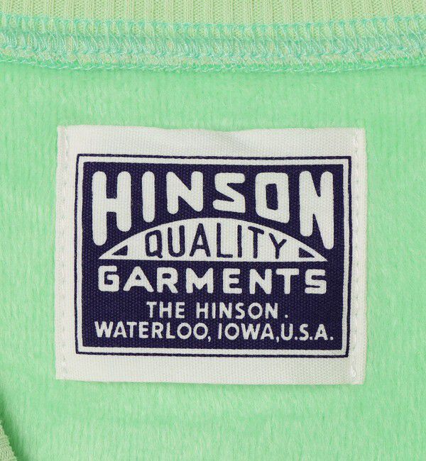 SHIPS any「【SHIPS any別注】HINSON: 裏起毛 フリース ワンポイント ラグラン スウェット◇」|スウェット・ジャージ|