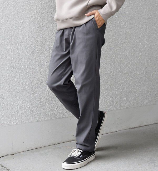 SHIPS any「SHIPS any:〈洗濯機可能/UVカット〉スーパー ストレッチ テーパード イージー パンツ◇」|チノ|