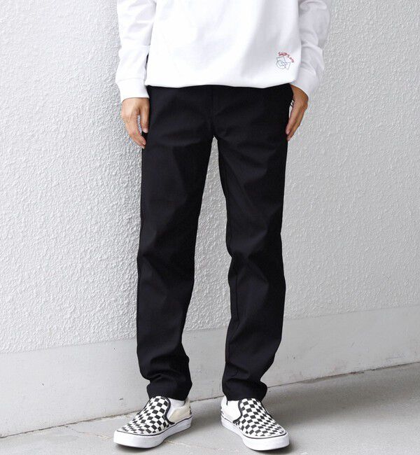 SHIPS any「SHIPS any:〈洗濯機可能/UVカット〉スーパー ストレッチ テーパード イージー パンツ◇」|チノ|