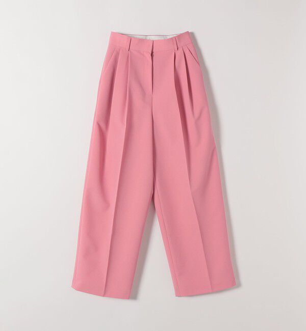 SHIPS any「《一部追加予約》SHIPS any:〈手洗い可能〉2タック ワイド パンツ」|スラックス|