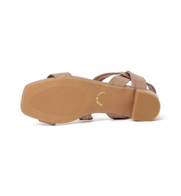 SHIPS Colors 「SHIPS Colors:ストラップ ローヒール サンダル◇」|サンダル|