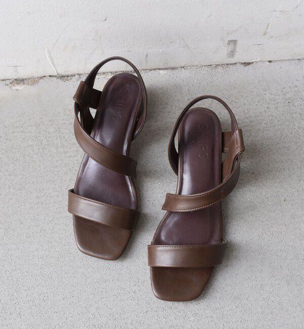 SHIPS Colors 「SHIPS Colors:ストラップ ローヒール サンダル◇」|サンダル|