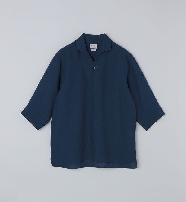 SHIPS Colors 「《一部追加予約》SHIPS Colors:ユーロリネン カプリ シャツ◆」|シャツ・ブラウス|