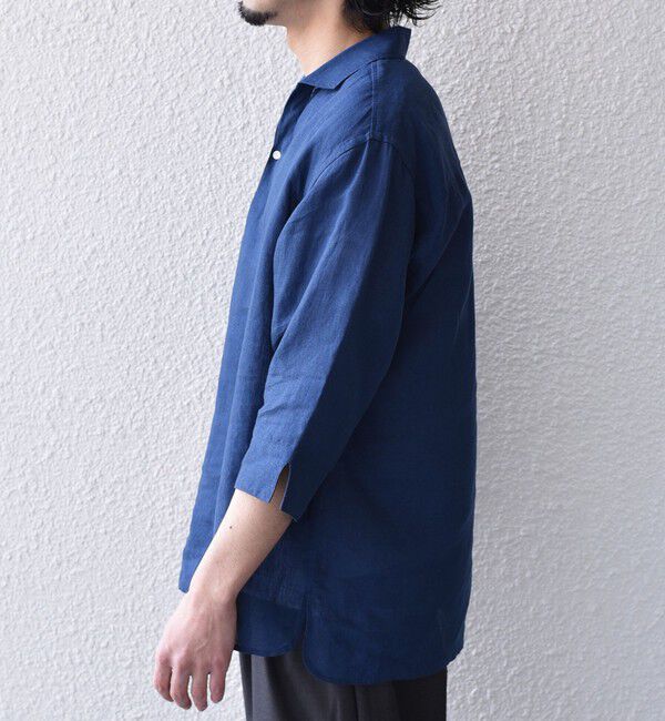 SHIPS Colors 「《一部追加予約》SHIPS Colors:ユーロリネン カプリ シャツ◆」|シャツ・ブラウス|