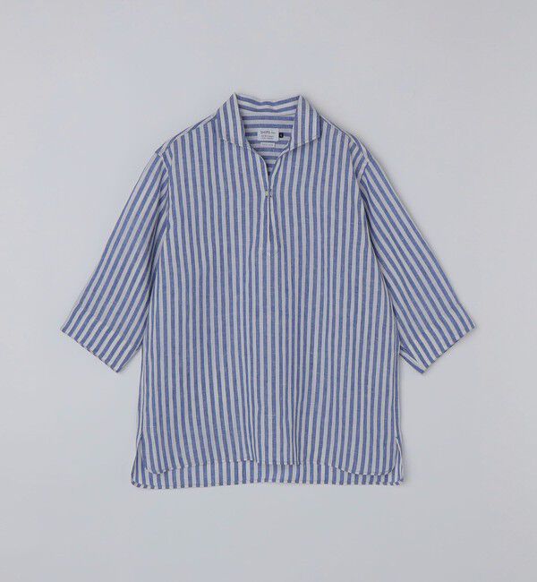 SHIPS Colors 「《一部追加予約》SHIPS Colors:ユーロリネン カプリ シャツ◆」|シャツ・ブラウス|