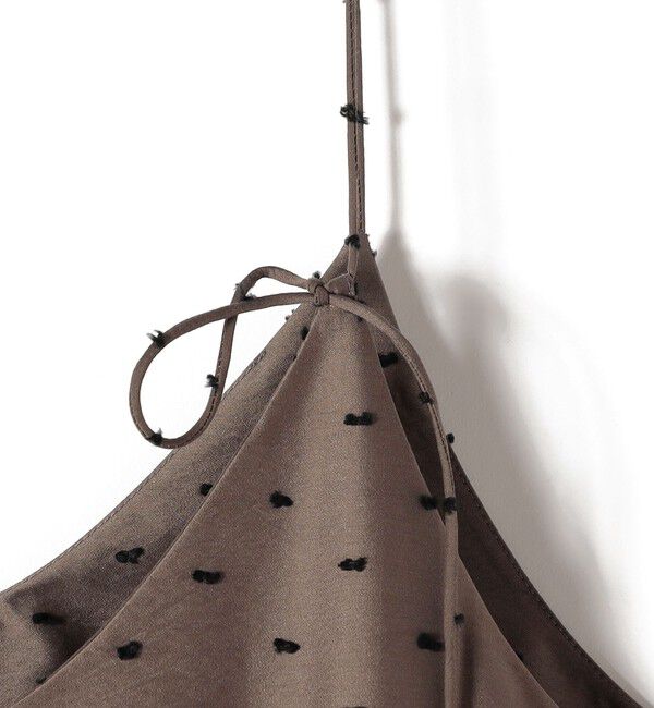 SHIPS Colors 「《予約》SHIPS Colors:〈手洗い可能〉カット ドビー キャミ ワンピース◆」|ワンピース|