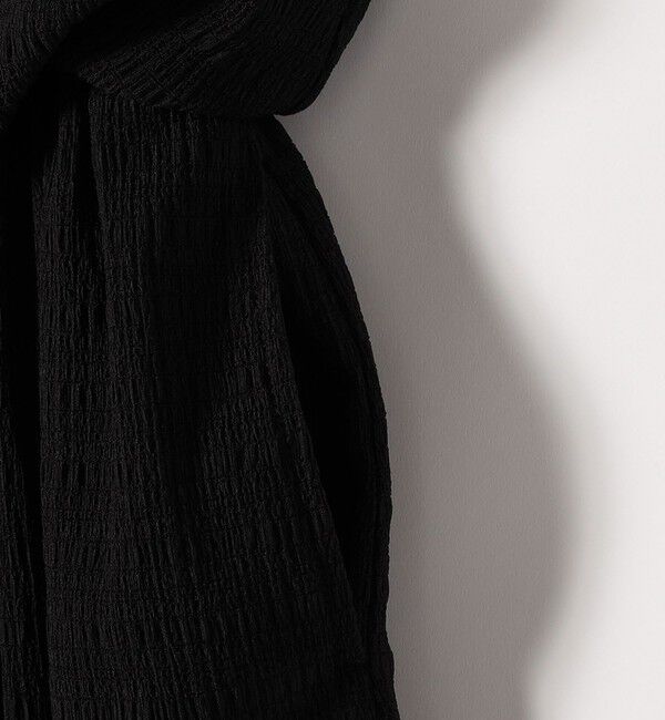 SHIPS any「《予約》SHIPS any:〈洗濯機可能〉ブラウジング バイカラー フレンチスリーブ ワンピース」|ワンピース|