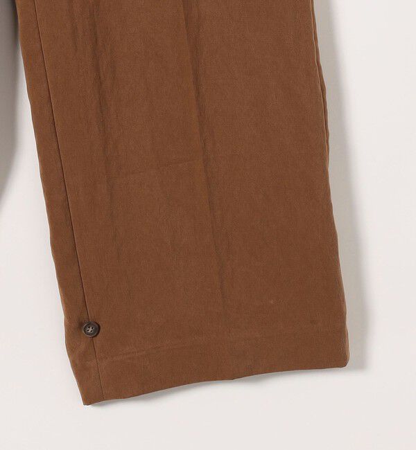 SHIPS any「《予約》SHIPS any:〈手洗い可能〉センター プレス アジャスト ボタン ベイカー パンツ」|その他|