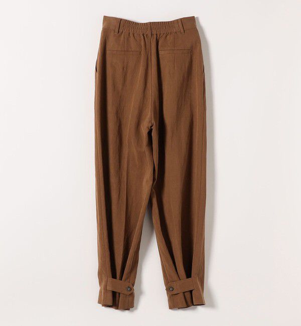 SHIPS any「《予約》SHIPS any:〈手洗い可能〉センター プレス アジャスト ボタン ベイカー パンツ」|その他|