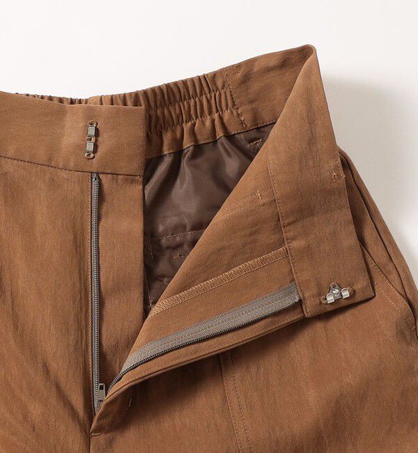 SHIPS any「《予約》SHIPS any:〈手洗い可能〉センター プレス アジャスト ボタン ベイカー パンツ」|その他|