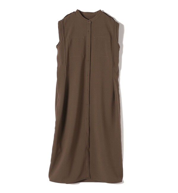 SHIPS Colors 「《予約》SHIPS Colors:〈手洗い可能〉サイド ベルト シャツ ワンピース◆」|ワンピース|