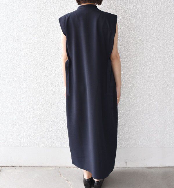 SHIPS Colors 「《予約》SHIPS Colors:〈手洗い可能〉サイド ベルト シャツ ワンピース◆」|ワンピース|