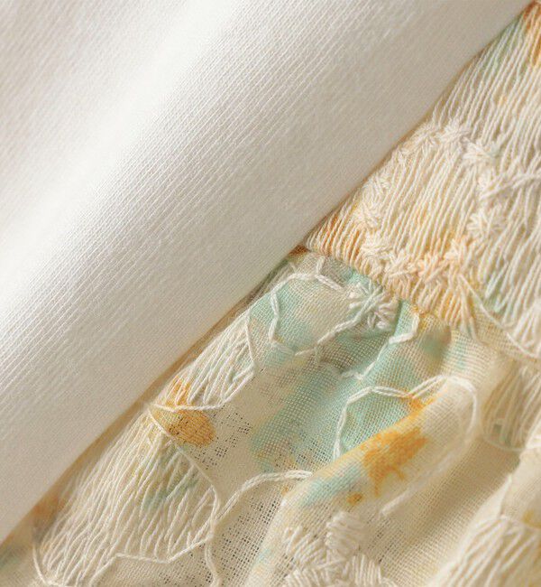 SHIPS Colors 「SHIPS Colors:90～140cm /〈洗濯機可能〉ドッキング チュニック Tシャツ」|Tシャツ・カットソー|