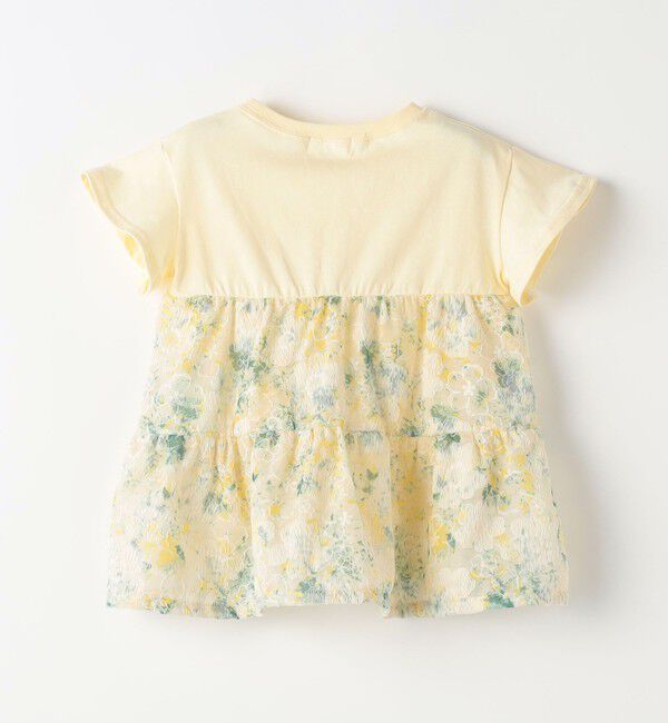 SHIPS Colors 「SHIPS Colors:90～140cm /〈洗濯機可能〉ドッキング チュニック Tシャツ」|Tシャツ・カットソー|