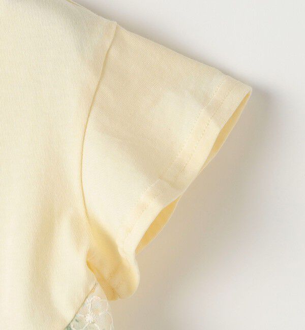 SHIPS Colors 「SHIPS Colors:90～140cm /〈洗濯機可能〉ドッキング チュニック Tシャツ」|Tシャツ・カットソー|