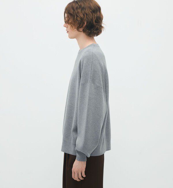 CABaN「CABaN コットンカシミヤ クルーネックプルオーバー」|ニット・セーター|