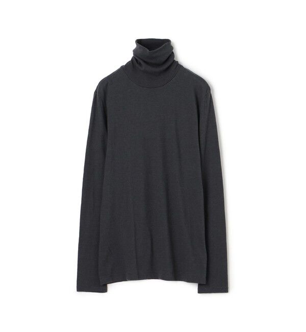 GALERIE VIE「GALERIE VIE コットンカシミヤ タートルネックプルオーバー」|Tシャツ・カットソー|17 チャコールグレー