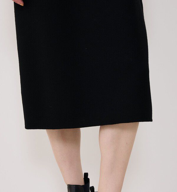 GALERIE VIE「ウールダブルクレープ バックボタンワンピース」|ワンピース|