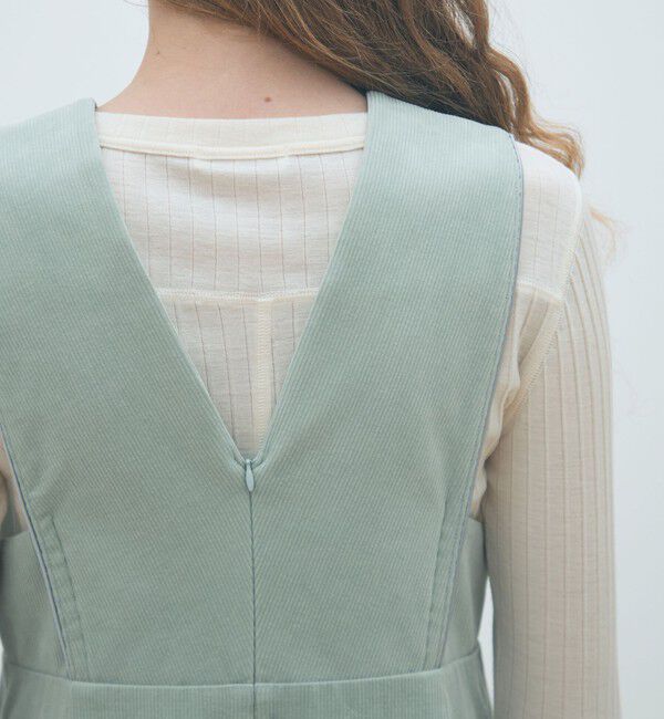 MACPHEE「コットンコーデュロイ ジャンパースカート」|ジャンパースカート|