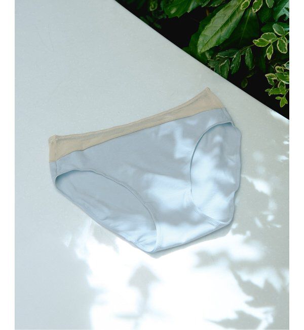 EMILYWEEK「【接触冷感】COOL メッシュトリムショーツ」|インナー|ブルー