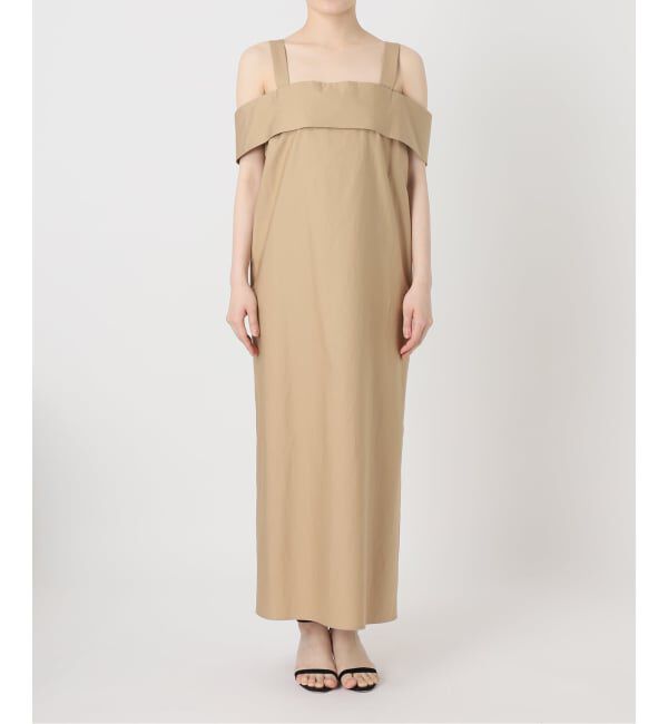 VERMEIL par iena「《予約》cotton back satin ワンピース」|ワンピース|