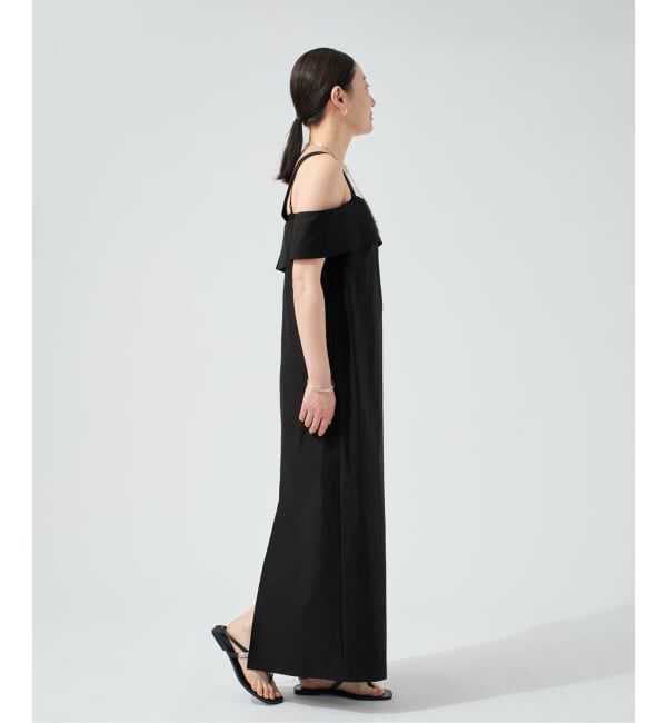 VERMEIL par iena「《予約》cotton back satin ワンピース」|ワンピース|