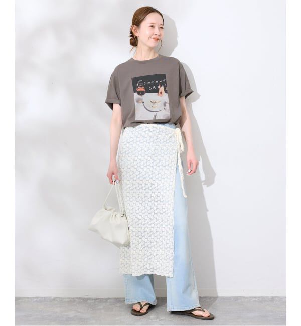 SLOBE IENA「《予約》Lundi&times;FRUIT OF THE LOOM&times;SLOBE別注 フォトTシャツ」|Tシャツ・カットソー|