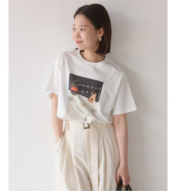 SLOBE IENA「《予約》Lundi&times;FRUIT OF THE LOOM&times;SLOBE別注 フォトTシャツ」|Tシャツ・カットソー|
