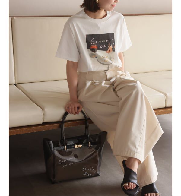 SLOBE IENA「《予約》Lundi&times;FRUIT OF THE LOOM&times;SLOBE別注 フォトTシャツ」|Tシャツ・カットソー|