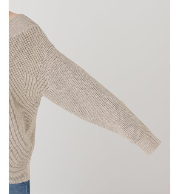 IENA「《一部店舗限定》Maison IENA リネンプルオーバー」|ニット・セーター|