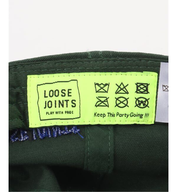 IENA「LOOSE JOINTS/ルーズ・ジョインツ KOSUKE SHONO ADDRESS BASEBA キャップ」|キャップ・キャスケット|