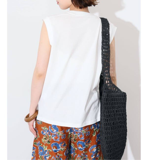 SLOBE IENA「《2枚セット/WEB限定/追加2予約》アイラインキャミワンピース&times;ノースリーブTEEセット」|ワンピース|