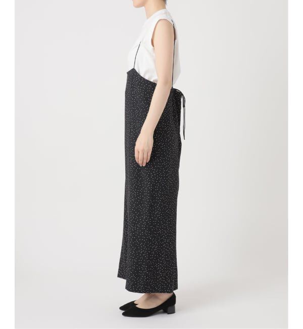 SLOBE IENA「《2枚セット/WEB限定/追加2予約》アイラインキャミワンピース&times;ノースリーブTEEセット」|ワンピース|