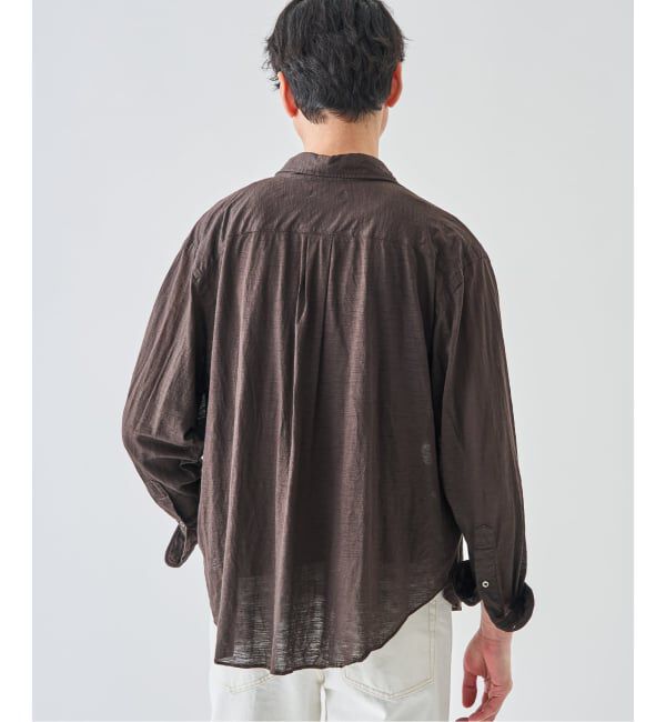 EDIFICE「Kanemasa Phil. (カネマサ フィル) 別注 28ゲージ Atmosphere Ramie シャツ」|シャツ・ブラウス|