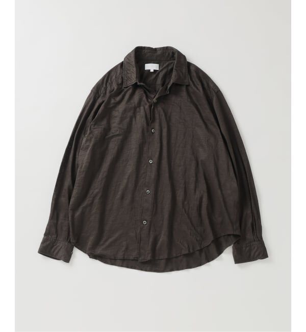 EDIFICE「Kanemasa Phil. (カネマサ フィル) 別注 28ゲージ Atmosphere Ramie シャツ」|シャツ・ブラウス|