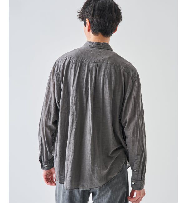 EDIFICE「Kanemasa Phil. (カネマサ フィル) 別注 28ゲージ Atmosphere Ramie シャツ」|シャツ・ブラウス|