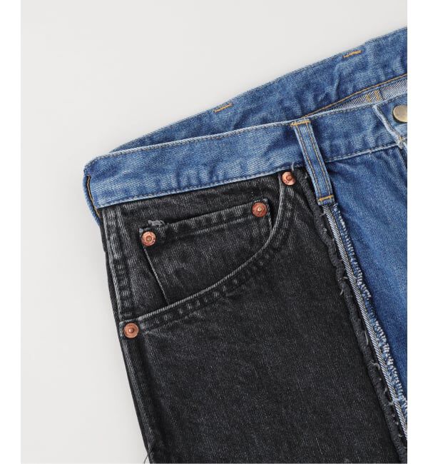 EDIFICE「The DUFFER N NEPHEWS(ザ・ダファー・アンド・ネフューズ)  DENIM PANTS REMAKE」|スラックス|