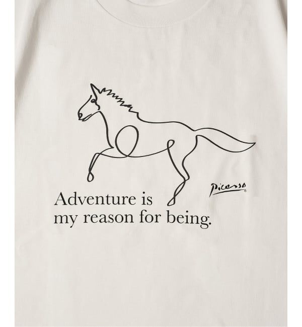 EDIFICE「Pablo Picasso(パブロ・ピカソ) 別注 アート プリント Tシャツ」|Tシャツ・カットソー|