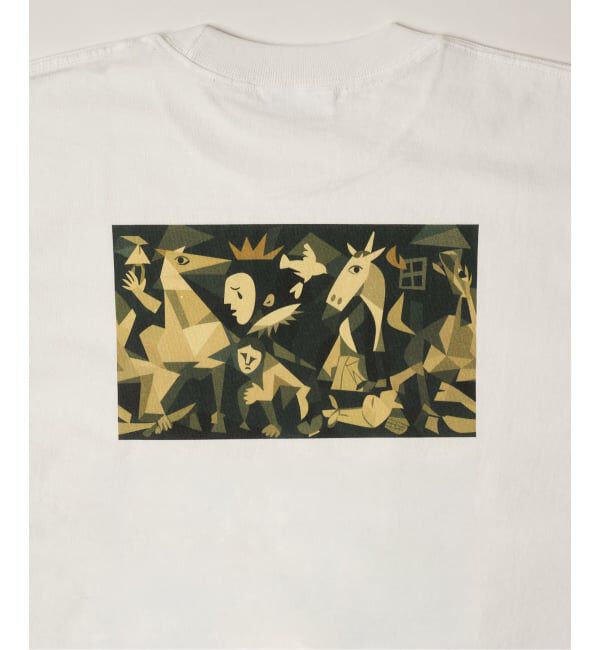 EDIFICE「Pablo Picasso(パブロ・ピカソ) 別注 アート プリント Tシャツ」|Tシャツ・カットソー|