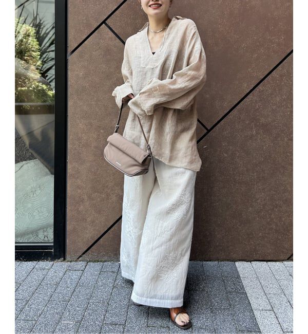 JOURNAL STANDARD「《追加2》リネンメッシュシャツ」|シャツ・ブラウス|