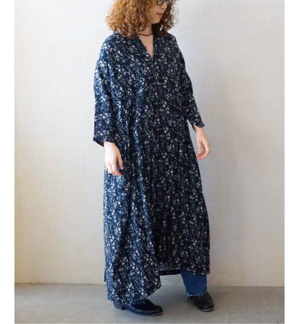 journal standard luxe「フラワー ampleプルワンピース」|ワンピース|