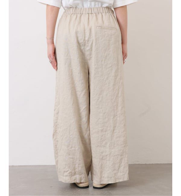 journal standard luxe「フレンチリネンツイル ラップパンツ」|その他|