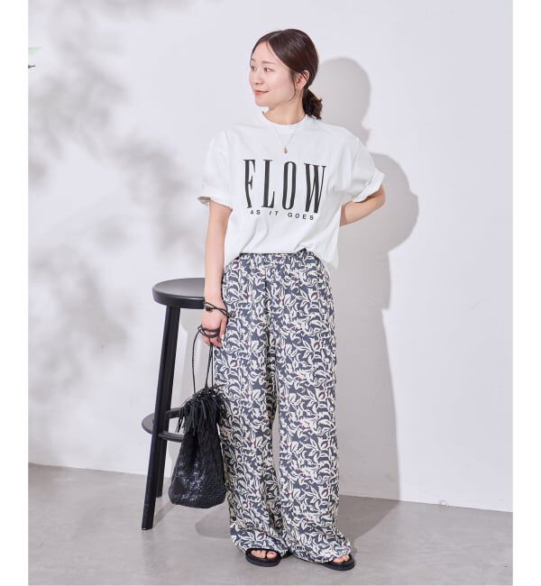 JOURNAL STANDARD「《予約》FLOW LOGO TEE」|Tシャツ・カットソー|