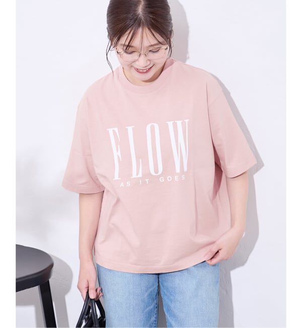 JOURNAL STANDARD「《予約》FLOW LOGO TEE」|Tシャツ・カットソー|