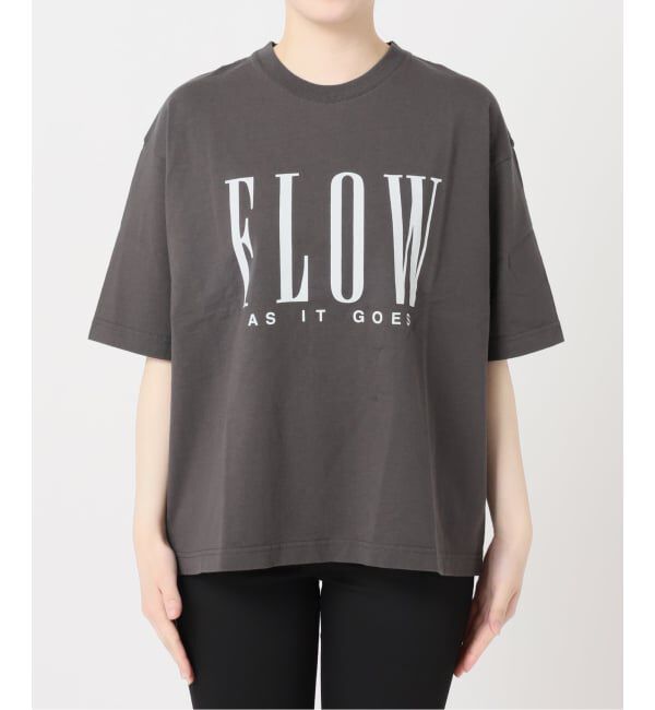 JOURNAL STANDARD「《予約》FLOW LOGO TEE」|Tシャツ・カットソー|